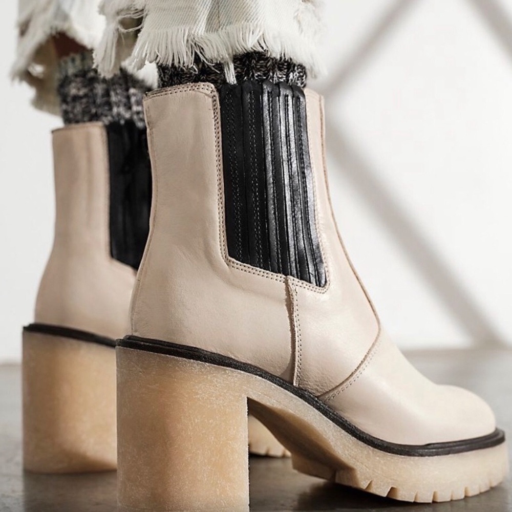 WORN ONCE FREE PEOPLE JAMES CHELSEA BOOT SIZE 38